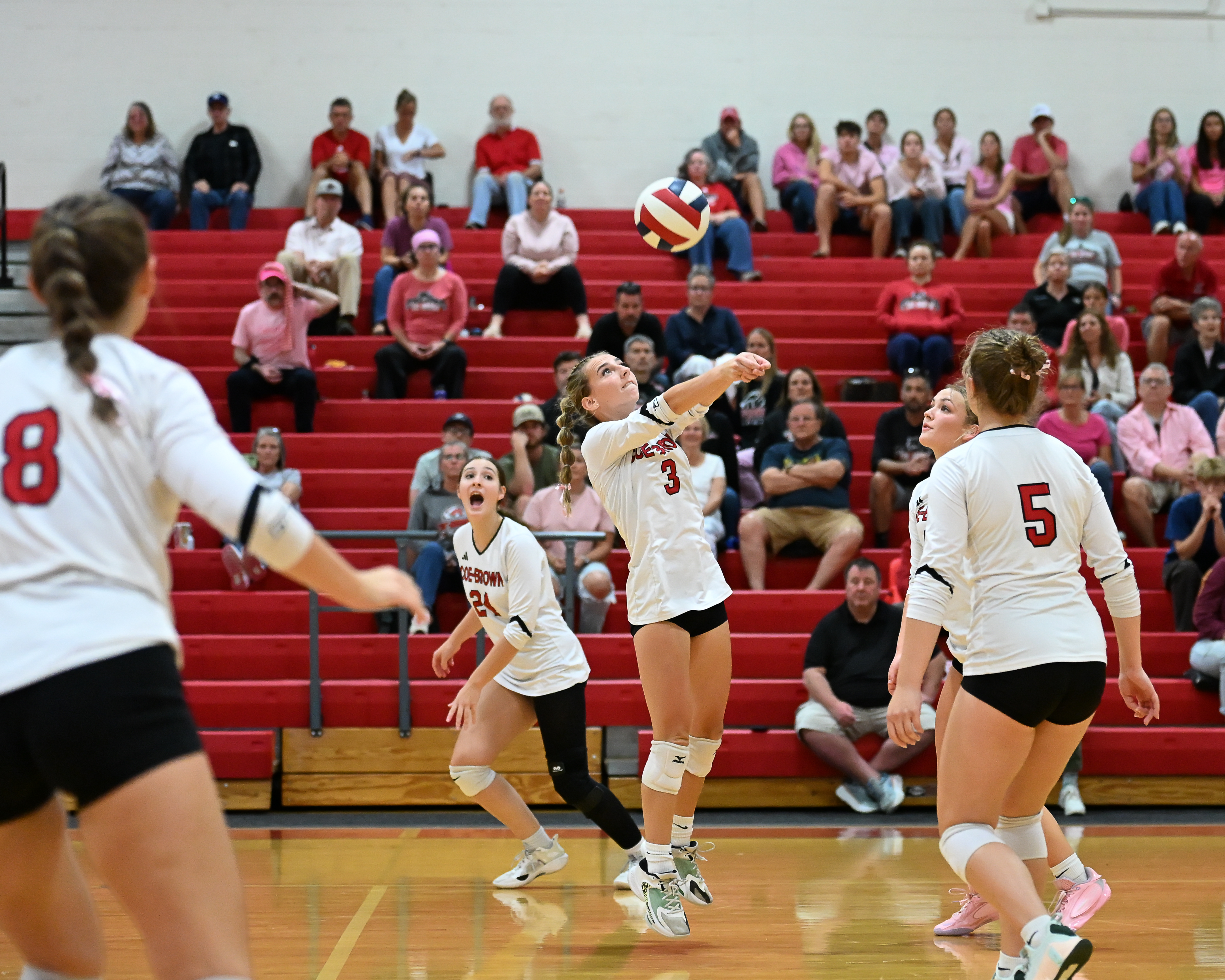 High school volleyball photography