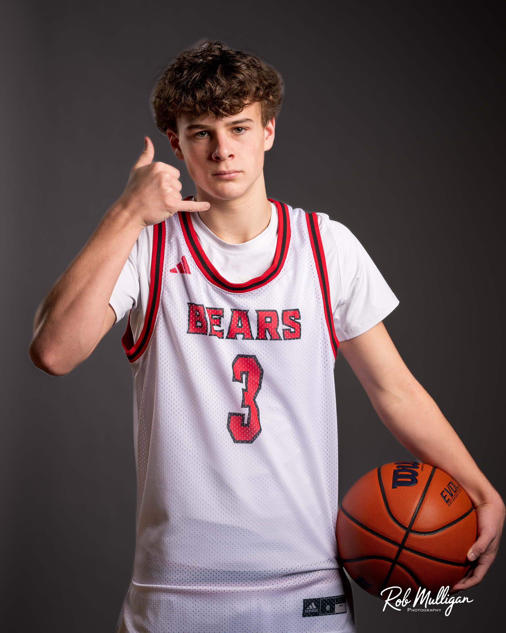 Athletic intensity portrait - Champion's focus