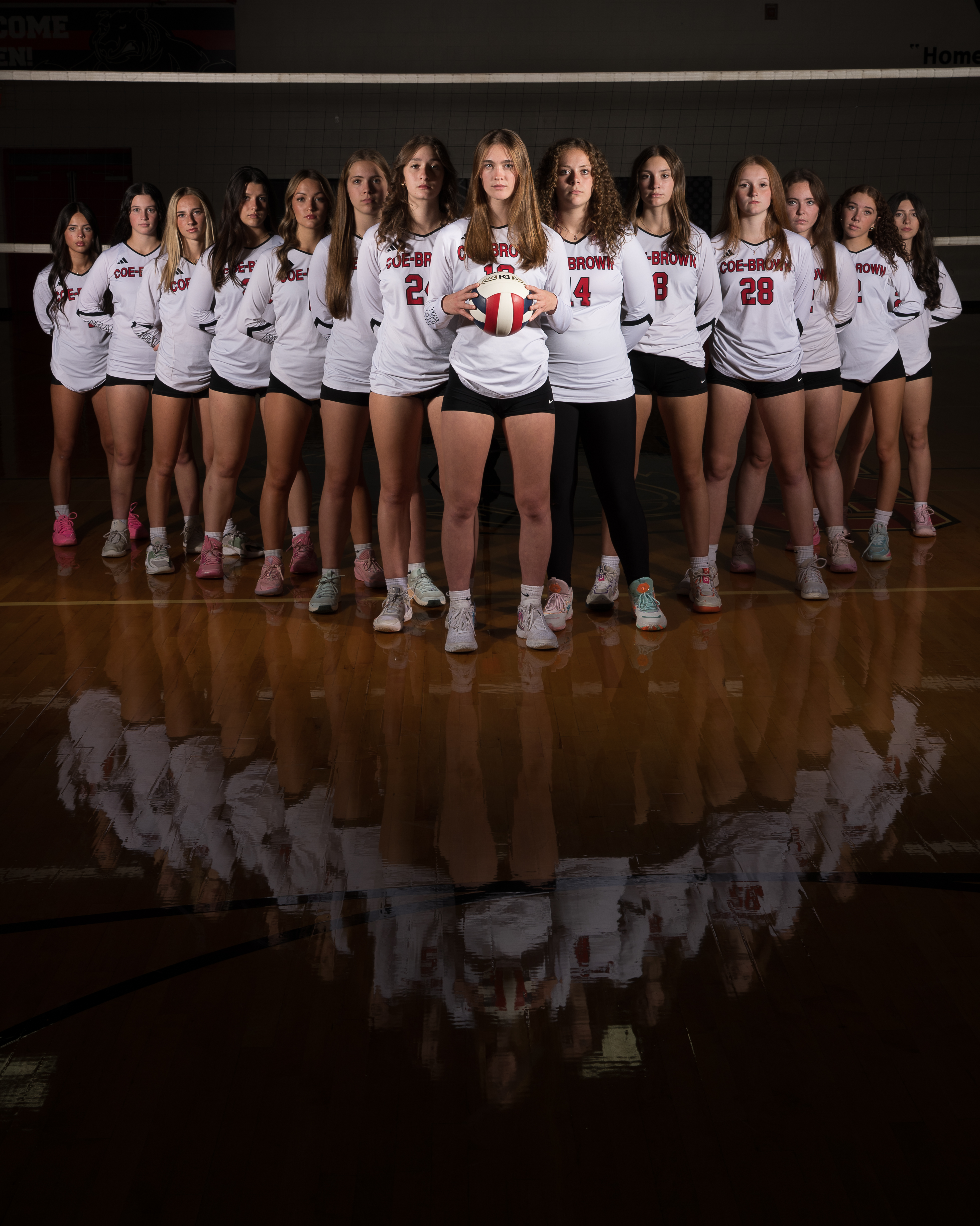 Volleyball media day portrait